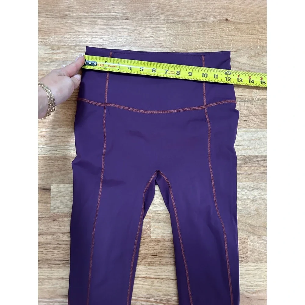 Lululemon Align High Rise Ankle Leggings‎ Plum Purple Womens Size 4